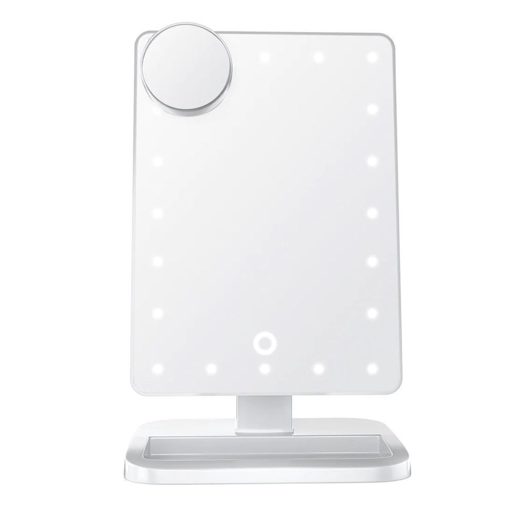 Touch XL Dimmable LED Makeup Mirror with Bluetooth